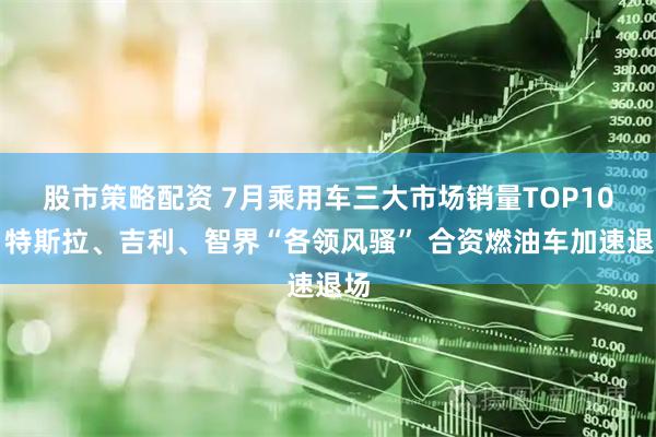 股市策略配资 7月乘用车三大市场销量TOP10：特斯拉、吉利、智界“各领风骚” 合资燃油车加速退场